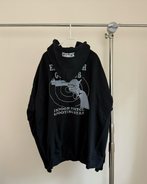 Vetements Eleven Inch Gun Clup Hoodie