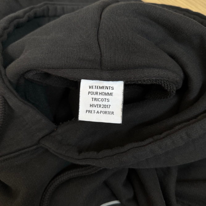 Vetements Eleven Inch Gun Clup Hoodie