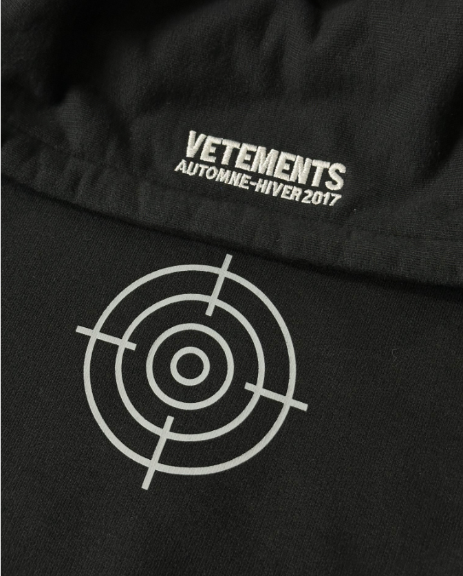 Vetements Eleven Inch Gun Clup Hoodie